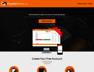 cryptorobot.com screenshot