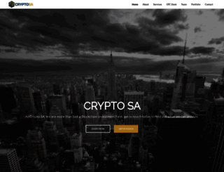 cryptosa.org screenshot