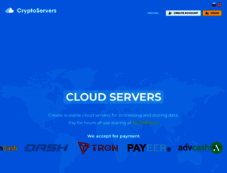 cryptoservers.net screenshot