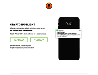 cryptospotlight.net screenshot