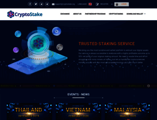 cryptostake.org screenshot