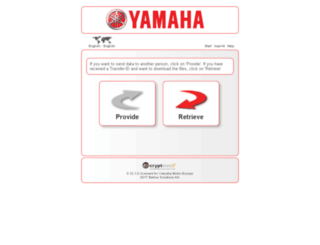 cryptshare.yamaha-motor.eu screenshot