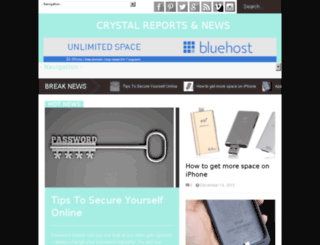 crystal-report.com screenshot