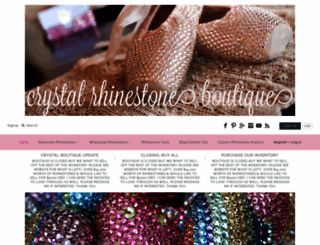 crystal-rhinestone-boutique.myshopify.com screenshot