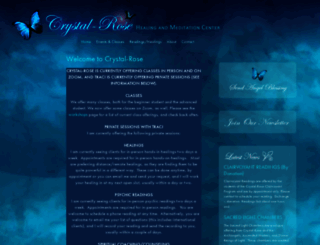 crystal-rose.org screenshot