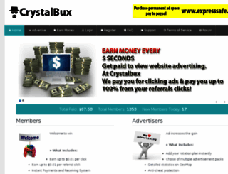 crystalbux.com screenshot