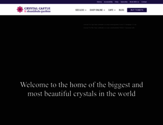 crystalcastle.com.au screenshot