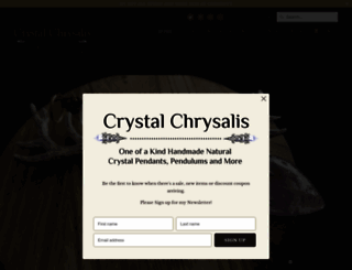 crystalchrysalis.com screenshot