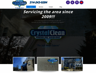 crystalcleanstl.com screenshot