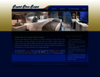 crystalclearcarpet.com screenshot