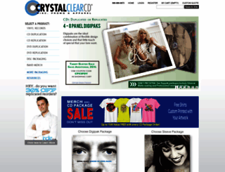 crystalclearcd.com screenshot