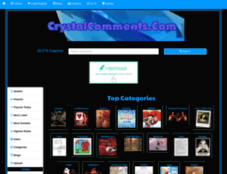 crystalcomments.com screenshot