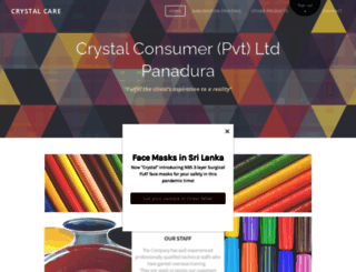 crystalconsumerlk.com screenshot