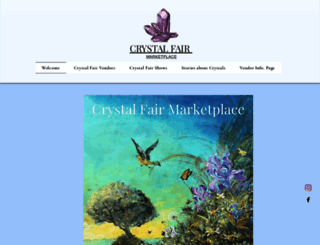 crystalfair.com screenshot