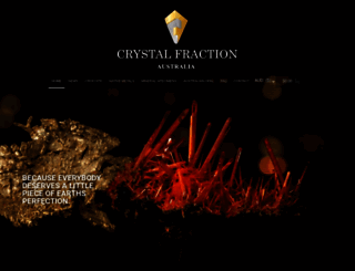 crystalfraction.com screenshot