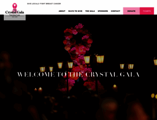 crystalgala.ca screenshot