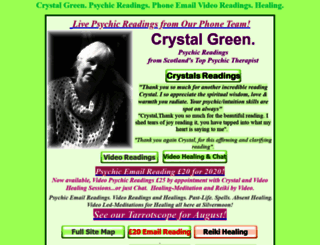 crystalgreen.co.uk screenshot