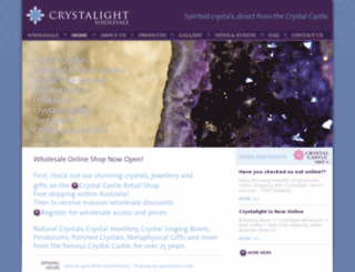 crystalight.com.au screenshot