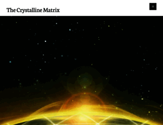 crystallinematrix.wordpress.com screenshot