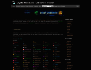 crystalmathlabs.com screenshot