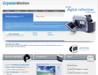 crystalmotion.com screenshot