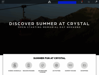 crystalmountainresort.com screenshot