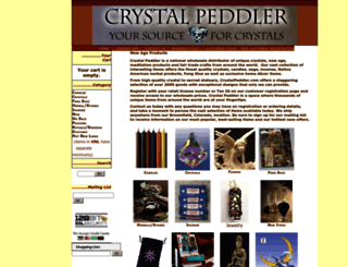crystalpeddler.com screenshot