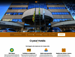 crystalplazahotel.com.br screenshot