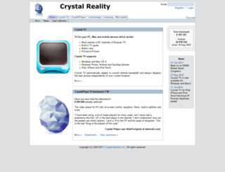 crystalreality.com screenshot