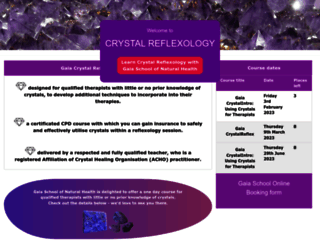 crystalreflexology.uk screenshot