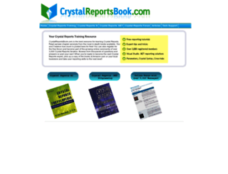 crystalreportsbook.com screenshot