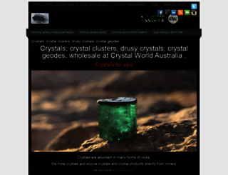 crystals.crystal-world.com screenshot