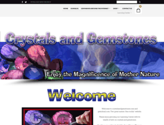 crystalsandgemstones.com screenshot