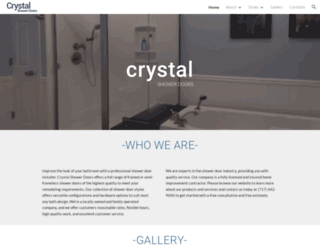 crystalshowerdoors.com screenshot