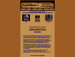 crystalskulls.com screenshot