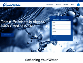 crystalsoftwater.com screenshot