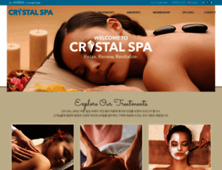 crystalspala.com screenshot