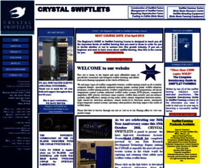 crystalswiftlets.com screenshot