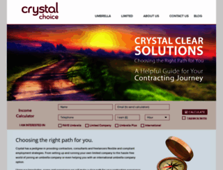 crystalumbrella.com screenshot