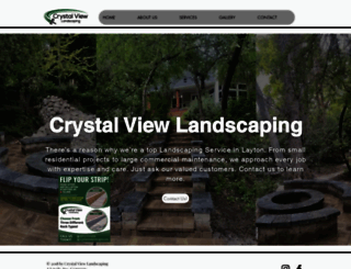 crystalviewlandscapes.com screenshot