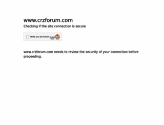 crzforum.com screenshot