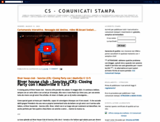 cs-comunicatistampa.blogspot.com screenshot