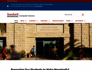 cs.stanford.edu screenshot