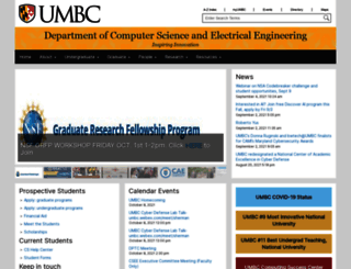 cs.umbc.edu screenshot