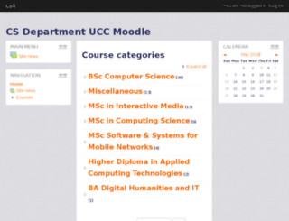 cs4.ucc.ie screenshot