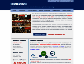 csaeconf.org screenshot