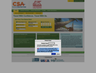 csatravelpro.com screenshot