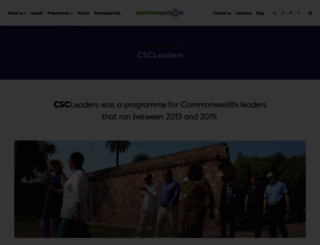 cscleaders.org screenshot