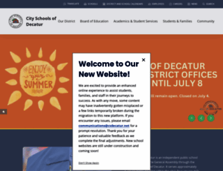 csdecatur.net screenshot