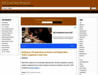 cse.final-year-projects.in screenshot